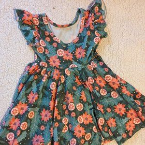 Holiday Dot Dot Smile Dress 12-24m